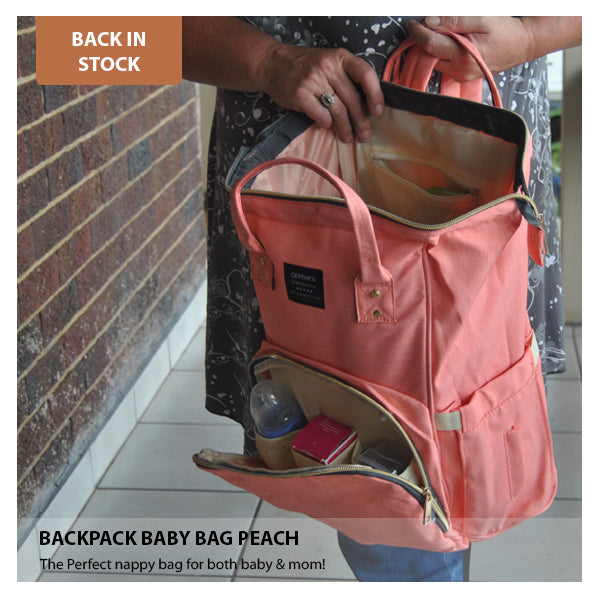 Backpack Baby Bag Peach
